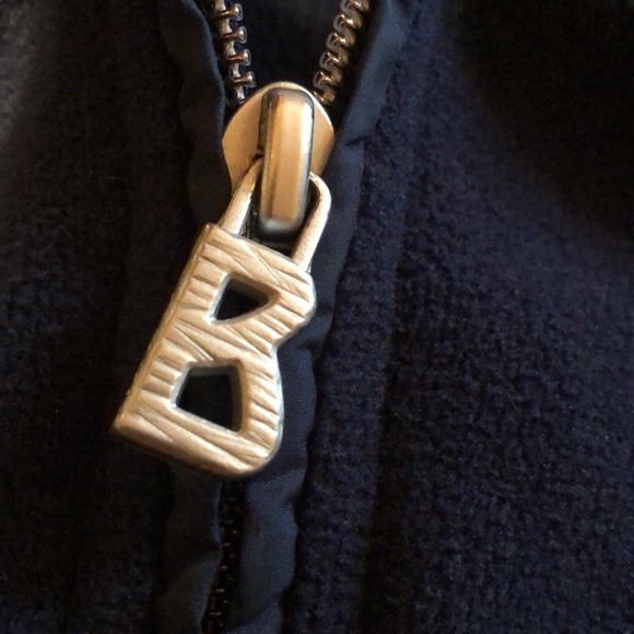 BOGNER Fire+ Ice Full Zip Fleece Embroidered Jacket Navy Blue, Size Small - Picture 9 of 10